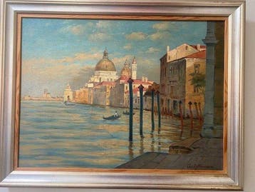 Camiel De Waegeneire (1855-1946) - Venetië, San Giorgio
