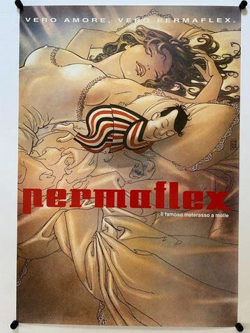 Milo Manara - PERMAFLEX  Vero Amore - Jaren 1970