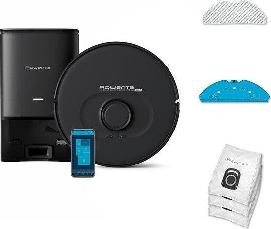 2dekans | Rowenta X-Plorer RR85E3WH - robotstofzuiger -, Electroménager, Aspirateurs, Enlèvement ou Envoi