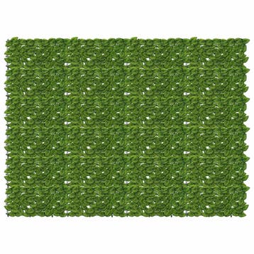 vidaXL Balkonscherm met bladeren Groen en Geel 200 x 150 cm, Verzenden