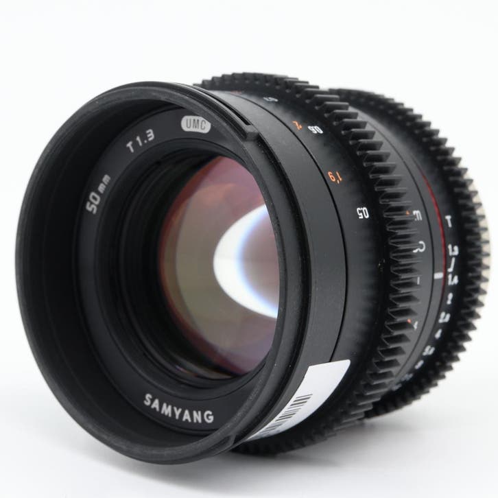 Samyang 50mm T1.3 Cine AS UMC CS Canon M | Occasion, TV, Hi-fi & Vidéo, Photo | Lentilles & Objectifs, Enlèvement ou Envoi