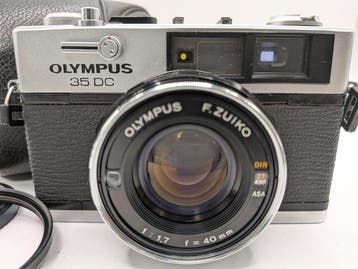 Olympus 35DC with 1,7/40mm | Meetzoeker camera (Zonder