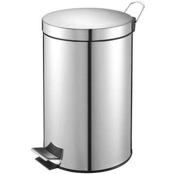 Pedaalemmer | RVS | 3L | Klapdeksel | Ø167x270(h)mm V-Part, Verzenden, Nieuw in verpakking