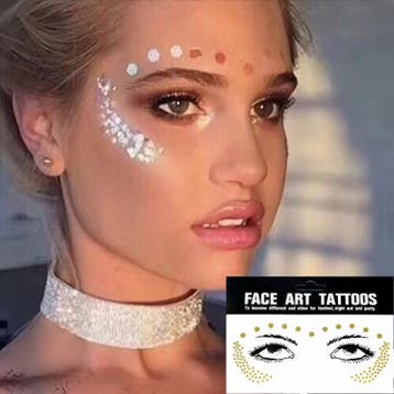 Face Art Tattoos Sproet 10: Grote + Kleine Stippen, Verzenden, Nieuw