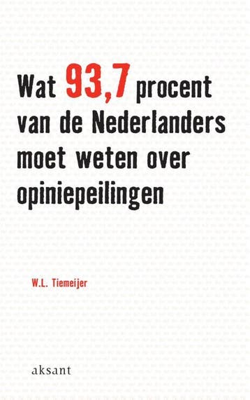 Wat 93.7 procent van de Nederlanders moet weten over, Verzenden, W.L. Tiemeijer