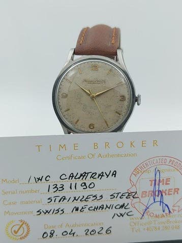 IWC - Calatrava - Homme - 1950-1959