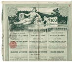 Roemenië. 1906 - Stadt Jassy - 4½% Anleihe Goldlei 500