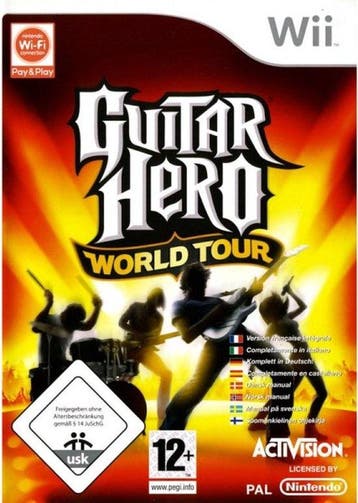 Guitar Hero World Tour (Losse CD) (Wii Games), Ophalen of Verzenden, Zo goed als nieuw