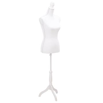 vidaXL Etalagepop torso vrouw wit, Huis en Inrichting, Kasten | Kleerkasten, Verzenden, Nieuw