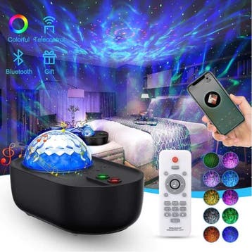 Sterren Projector met Afstandsbediening - Bluetooth, Verzenden
