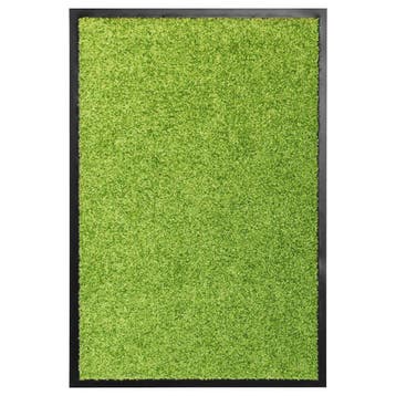 vidaXL Deurmat wasbaar 40x60 cm groen, Verzenden, Nieuw
