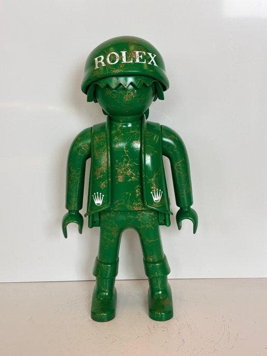 Rob VanMore - Playmobil VANMORE Rolex XXL - 63cm, Antiquités & Art, Art | Objets design