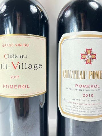 2017 Château Petit-Village & 2010 Château Pomeaux - Pomerol, Collections