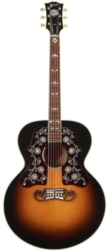 Gibson Bob Dylan SJ200 Players Edition Sunburst 2016, Verzenden