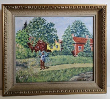 Finnish School (XX), Signed Kop. F. Pika - Summer