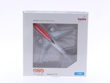 Schaal 1:500 Herpa 518956 TNT - Boeing 777F sure we can..., Ophalen of Verzenden, Gebruikt