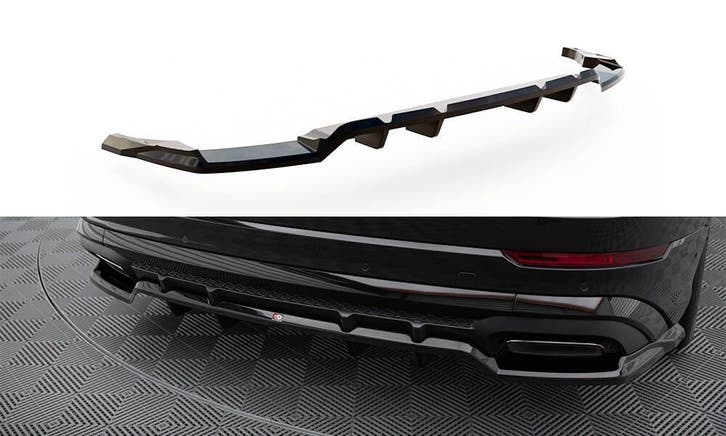 Rear Splitter (with vertical bars) V.1 voor Audi SQ8/ S-Line, Auto diversen, Tuning en Styling, Ophalen of Verzenden