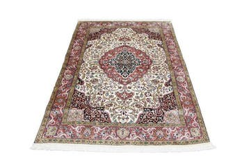 Origineel kasjmier zijden tapijt - Vloerkleed - 179 cm - 120