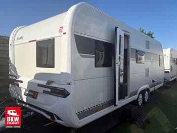 HOBBY Excellent Edition 650 KMFE - NIEUW - EINDEREEKS, Hobby, Voortentlamp, Frans bed, Overige