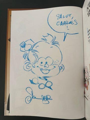 Le Petit Spirou T6 + dédicace - C - 1 Album - Herdruk - 2019