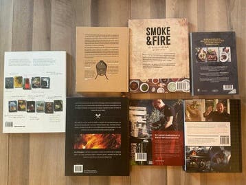 BBQ - Lot with 7 books - 2008-2016