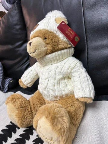 Harrods - Teddybeer 2019 Christmas Teddy Bear Joshua -