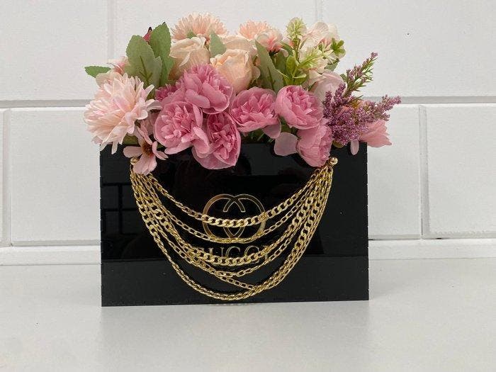 Mike Blackarts - Gucci Floral Couture Box, Antiquités & Art, Art | Objets design