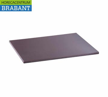 HCB Extra dikke HACCP snijplank Bruin 450 x 300 x 20 mm, Ophalen of Verzenden
