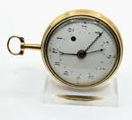LETON - Feine Lepine Schmuck-Spindeluhr - Emaillerückseite -, Nieuw