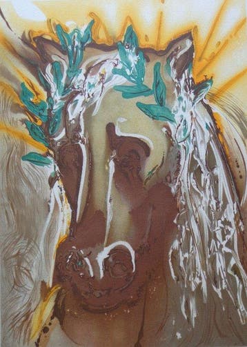 Salvador Dali (1904-1989) - Le Cheval du Printemps