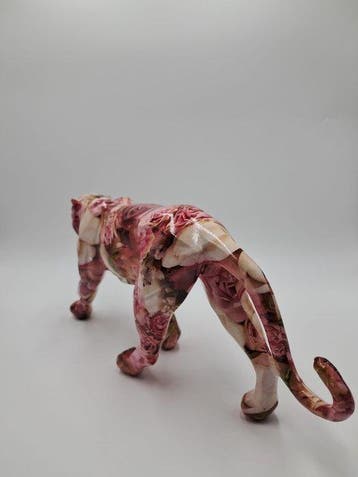 Figuur - Tigre XL in resina – Statuina decorativa effetto