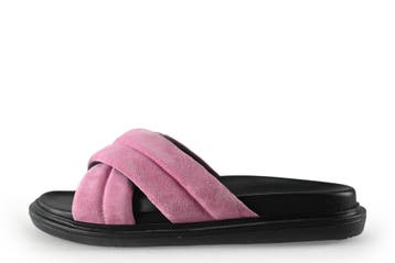 VIA VAI Slippers in maat 37 Roze, Kleding | Dames, Slippers, Verzenden, Zo goed als nieuw, VIA VAI