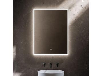 Veiling - Royal Plaza spiegel 80x80cm ledverlichting Jille, Huis en Inrichting, Woonaccessoires | Spiegels, Nieuw