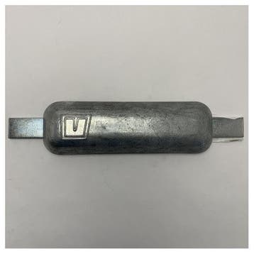 Bieden: Vetus WOA003Z Weld-on Hull Anode Zinc 2.27 kg, Ophalen of Verzenden, Nieuw