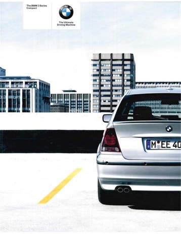 2004 BMW 3 SERIE COMPACT BROCHURE ENGELS, Nieuw