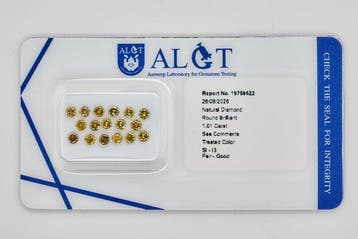 Sans prix de réserve - 17 pcs Diamant (Traitement de, Handtassen en Accessoires, Nieuw