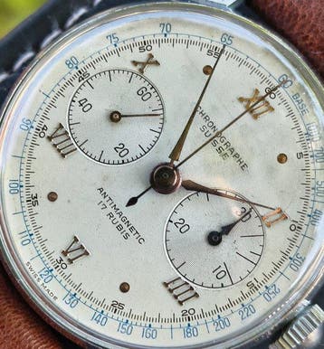 Chronographe Suisse - Zonder minimumprijs - Landeron 250 -