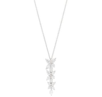 Tiffany & Co. - Halsketting Platina Diamant (Natuurlijk), Nieuw