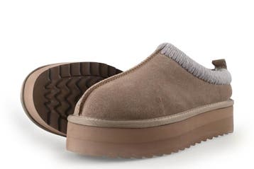 Colors of California Pantoffels in maat 38 Beige, Kleding | Dames, Schoenen, Verzenden, Beige, Zo goed als nieuw, Pantoffels of Sloffen