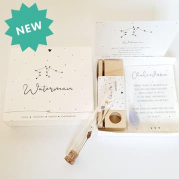 Cadeausetje edelsteen sterrenbeeld (alle sterrenbeelden), Ophalen of Verzenden, Nieuw
