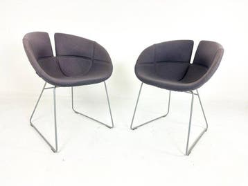Moroso - Patricia Urquiola - Chaise - fjord - Acier, Textile