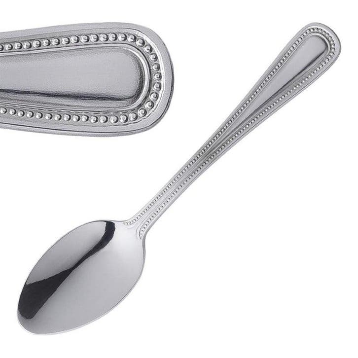 Theelepels | BEAD | RVS | 12 Stuks | Lengte 120mm Olympia, Articles professionnels, Horeca | Équipement de cuisine, Envoi