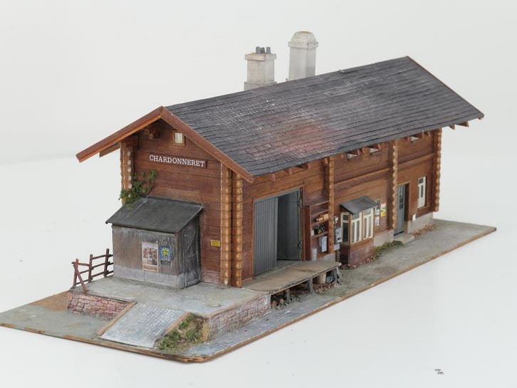 Spoor 0 Station Chardonneret (0 (1:45), Gebouw), Hobby & Loisirs créatifs, Modélisme | Figurines & Dioramas, Enlèvement ou Envoi