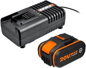 Worx PowerShare 20V Set | 46% eraf | OP = OP (accu lader), Verzenden, Zo goed als nieuw