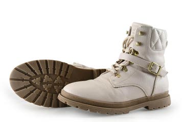 Milo Mila Veterboots in maat 38 Beige, Verzenden, Beige, Overige typen, Milo Mila