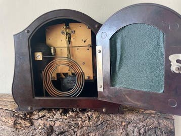 Pendule - Hout - 1960-1970, Antiek en Kunst