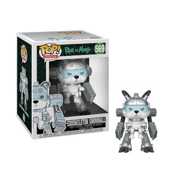 Funko Pop  Rick and Morty  Snowball in ExoSkeleton 6inch 569, Verzenden, Nieuw