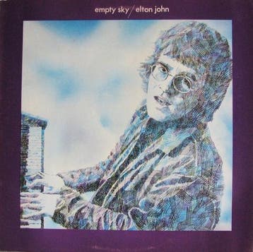 Elton John - Empty Sky, Cd's en Dvd's, Vinyl | Pop, Verzenden, Gebruikt