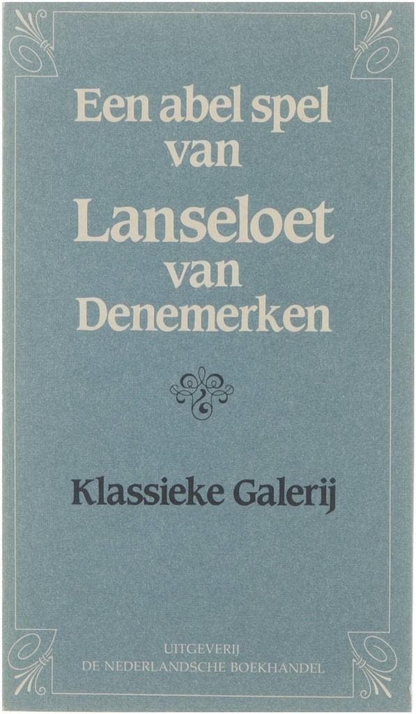 Een abel spel van Lanseloet van Denemarken / Klassieke, Boeken, Overige Boeken, Gelezen, Verzenden