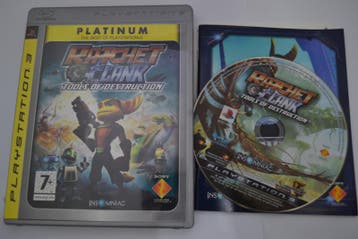 Ratchet & Clank Tools of Destruction - Platinum (PS3), Nieuw